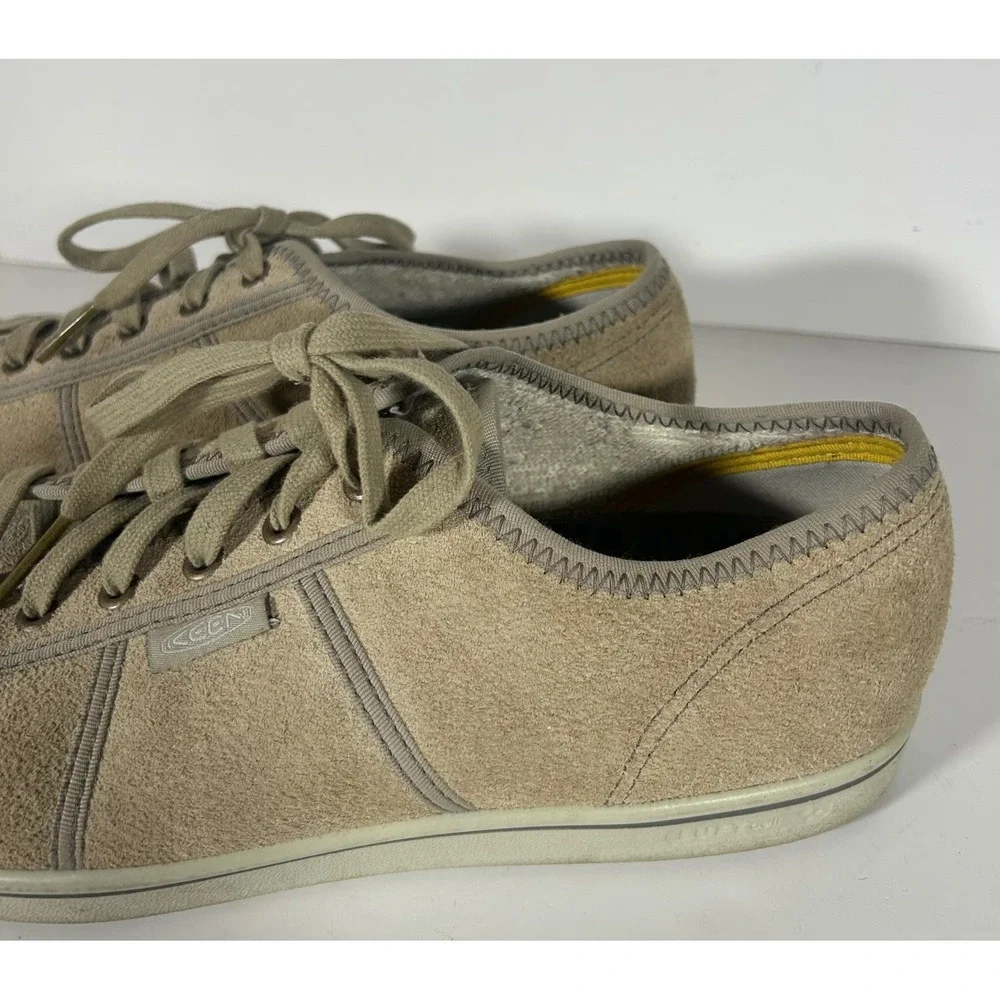 Keen Eldon Harvest Leather Low Top Sneaker Shoes Mens 11.5